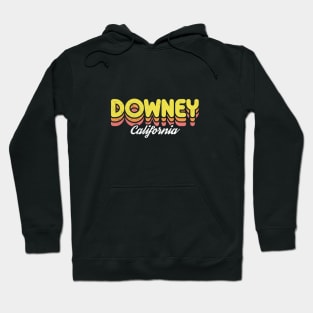 Retro Downey California Hoodie